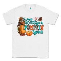 White my blood type is pumpkin spice Classic Tee - AdoDesignShop