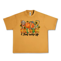 Peanut Butter fall vibes and that nurse life Urban Heavy Tee - CowhideDigitalArt