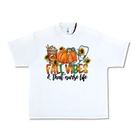 White fall vibes and that nurse life Urban Heavy Tee - CowhideDigitalArt