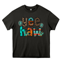 Asphalt yee haw Heavy Core Tee - RacoonDesign