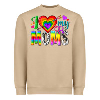 Mushroom i love my moms Heavyweight Sweatshirt - texasbilliewilder