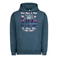 Pigment Midnight Navy Once Upon A Time There Was A Queen Who Was Born I Urban Hoodie - Bettercallsaul