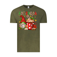 Vintage Olive hot cocoa gnome Vintage Tee - texasbilliewilder