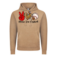 Vintage Coffee peace love baseball Vintage Hoodie - Zillion Design Studio