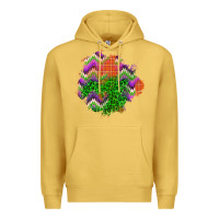 Antique Gold halloween patch Premium Hoodie - BundleAndBundleShop