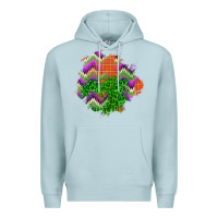 Blue Mist halloween patch Premium Hoodie - BundleAndBundleShop
