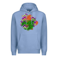Colony Blue halloween patch Premium Hoodie - BundleAndBundleShop
