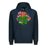 Navy halloween patch Premium Hoodie - BundleAndBundleShop