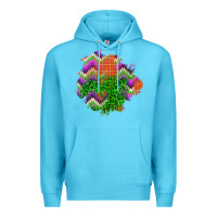 Ocean Blue halloween patch Premium Hoodie - BundleAndBundleShop