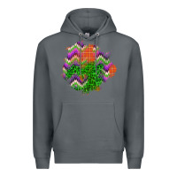 Rock halloween patch Premium Hoodie - BundleAndBundleShop
