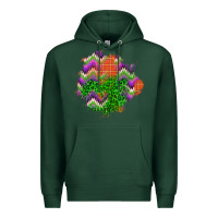 Sports Green halloween patch Premium Hoodie - BundleAndBundleShop