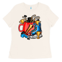 Bone hockey coffee Ladies Tee - AdoDesignShop