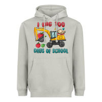 Moon Dust i dig 100 days of school excavator Heavyweight Hoodie - MaliasSmallBusiness