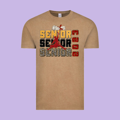 Senior Senior Senior 2023 Vintage Tee Designed By Zillion Design Studio