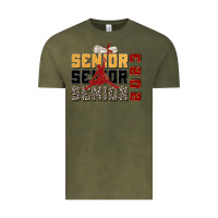 Vintage Olive senior senior senior 2023 Vintage Tee - Zillion Design Studio
