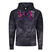 Cloud Black peace love race Vintage Hoodie - texasbilliewilder