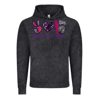 Vintage Black peace love race Vintage Hoodie - texasbilliewilder