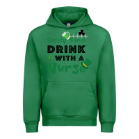 Emerald Safety First Drink With A Nurse Urban Hoodie - Bettercallsaul