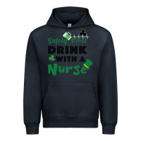 Navy Safety First Drink With A Nurse Urban Hoodie - Bettercallsaul