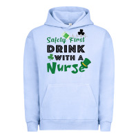 Pigment Grape Ice Safety First Drink With A Nurse Urban Hoodie - Bettercallsaul