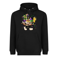 Black out here lookin like a snack king cake mardi gras Heavyweight Hoodie - MaliasSmallBusiness