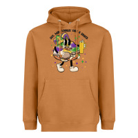 Meerkat out here lookin like a snack king cake mardi gras Heavyweight Hoodie - MaliasSmallBusiness