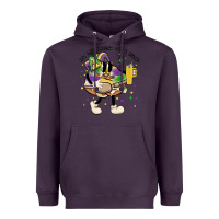 Plum out here lookin like a snack king cake mardi gras Heavyweight Hoodie - MaliasSmallBusiness