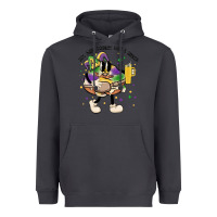 Smoke out here lookin like a snack king cake mardi gras Heavyweight Hoodie - MaliasSmallBusiness