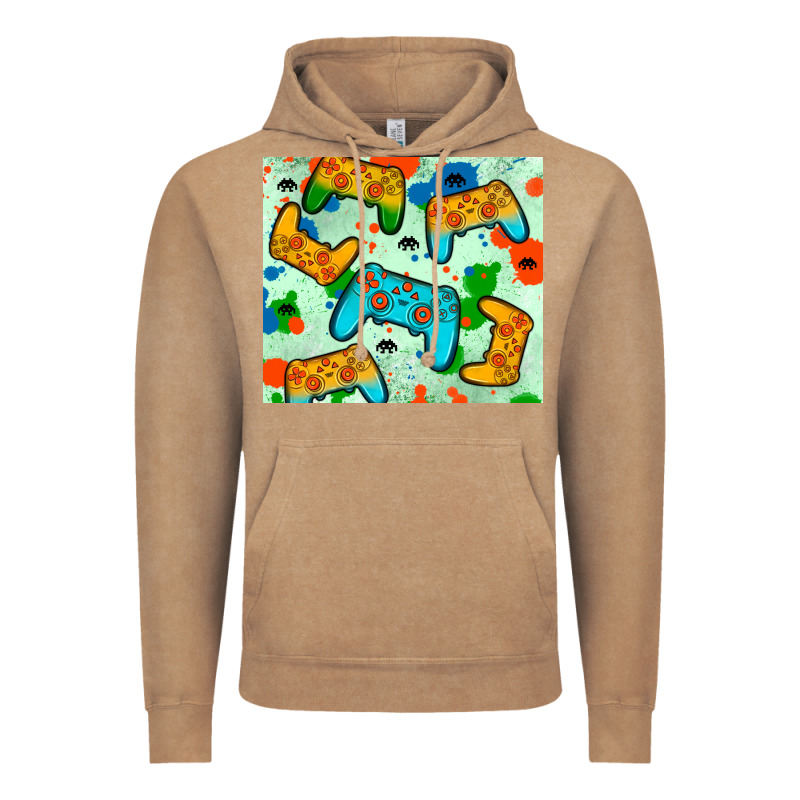 Gaming Controller Vintage Hoodie by JahusDesignShop | Teevron