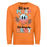 Carrot bit of a mess but doing my best Premium Sweatshirt - MaliasSmallBusiness