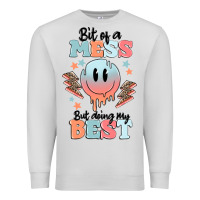 Dove Grey bit of a mess but doing my best Premium Sweatshirt - MaliasSmallBusiness