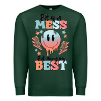 Sports Green bit of a mess but doing my best Premium Sweatshirt - MaliasSmallBusiness