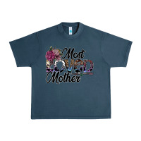 Midnight Navy most loved mother Urban Heavy Tee - SublimationCraftShop