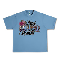 Pebble Blue most loved mother Urban Heavy Tee - SublimationCraftShop