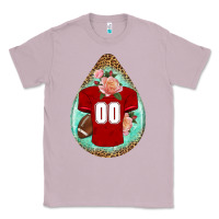 Lilac american football and western roses teardrop Classic Tee - BundleAndBundleShop