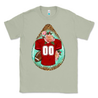 Matcha american football and western roses teardrop Classic Tee - BundleAndBundleShop