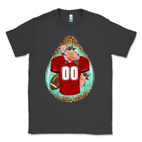 Smoke american football and western roses teardrop Classic Tee - BundleAndBundleShop