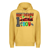 Antique Gold birthday boy 1 Premium Hoodie - BundleAndBundleShop