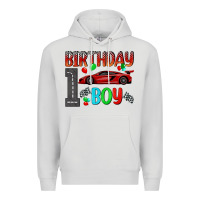 Dove Grey birthday boy 1 Premium Hoodie - BundleAndBundleShop