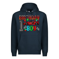 Navy birthday boy 1 Premium Hoodie - BundleAndBundleShop