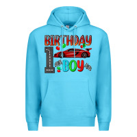 Ocean Blue birthday boy 1 Premium Hoodie - BundleAndBundleShop