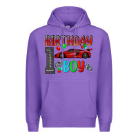 Purple birthday boy 1 Premium Hoodie - BundleAndBundleShop