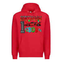 Red birthday boy 1 Premium Hoodie - BundleAndBundleShop