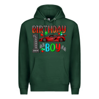 Sports Green birthday boy 1 Premium Hoodie - BundleAndBundleShop