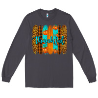 Smoke thankful brushstrokes Long Sleeve Tee - AdoDesignShop