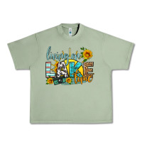 Oil Green living on lake time Urban Heavy Tee - HRA Design Shop