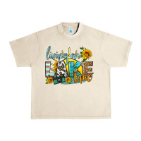 Sandshell living on lake time Urban Heavy Tee - HRA Design Shop