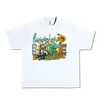 White living on lake time Urban Heavy Tee - HRA Design Shop
