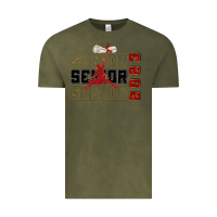Vintage Olive senior senior senior 2023 Vintage Tee - Zillion Design Studio