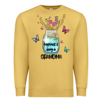 Grandma Preview Costom Name Premium Sweatshirt | Teevron